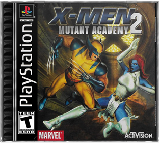 X-Men: Mutant Academy 2 - Box - Front - Reconstructed (North America) - 687x617