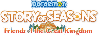 DORAEMON STORY OF SEASONS: Friends of the Great Kingdom - Clear Logo (null) - 2529x914