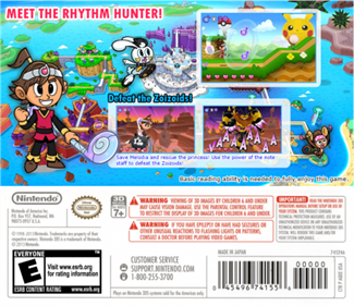HarmoKnight - Fanart - Box - Back (North America) - 471x406
