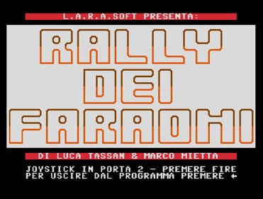 Rally dei Faraoni - Screenshot - Game Title (null) - 633x479
