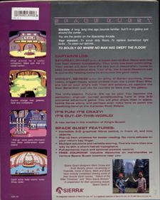Space Quest: Chapter I: The Sarien Encounter - Box - Back (Europe) - 800x999