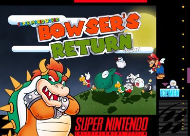 Super Mario World: Bowser's Return Redux - Fanart - Box - Front (null) - 890x640