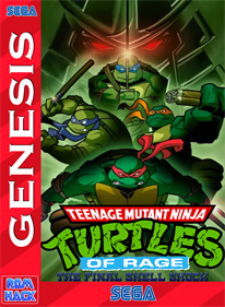 TMNT of Rage: The Final Shell Shock  - Fanart - Box - Front (World) - 1100x1500