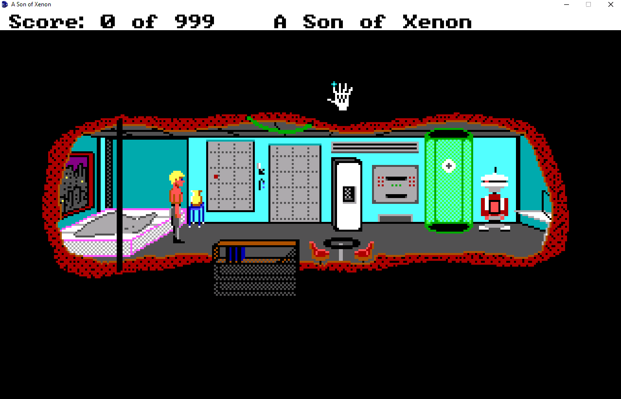 Illustration of Space Quest: A Son of Xenon