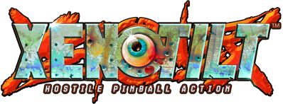 Xenotilt: Hostile Pinball Action - Clear Logo (World) - 1280x473