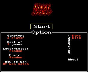 Final Splatt - Screenshot - Game Title (null) - 650x530