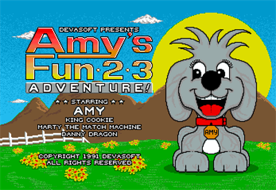 Amy's Fun-2-3 Adventure! - Screenshot - Game Title (null) - 694x480