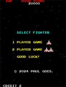 Galaga Challenging Only - Screenshot - Game Title (null) - 580x753
