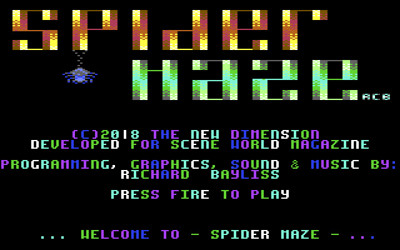 Spider Maze - Screenshot - Game Title (null) - 640x400