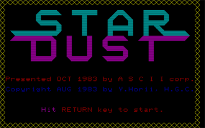 Star Dust - Screenshot - Game Title (null) - 640x400