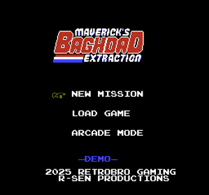 Mavericks Baghdad Extraction - Screenshot - Game Select (World) - 256x240