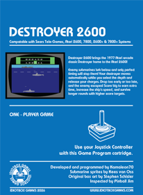 Destroyer 2600 - Box - Back (World) - 1651x2251