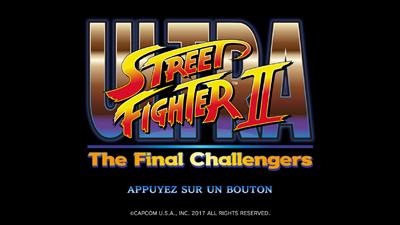 Ultra Street Fighter II: The Final Challengers - Screenshot - Game Title (France) - 1440x810