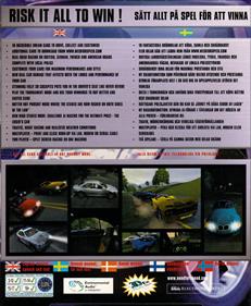 Need for Speed: High Stakes - Box - Back (Europe) - 1557x1889