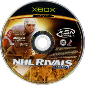 NHL Rivals 2004 - Disc (Europe) - 320x319