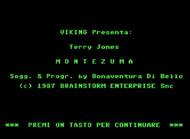 Terry Jones: Montezuma - Screenshot - Game Title (null) - 624x455