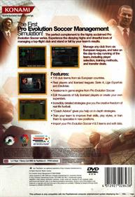 Pro Evolution Soccer Management - Box - Back (null) - 1492x2163