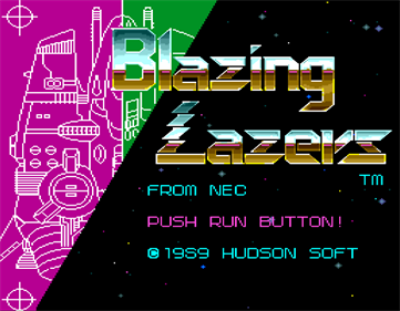 Blazing Lazers - Screenshot - Game Title (null) - 882x686