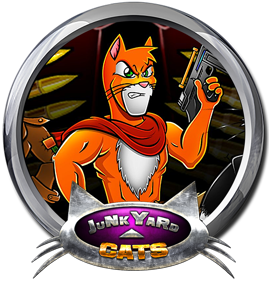 Junkyard Cats - Fanart - Cart - Front (World) - 887x926