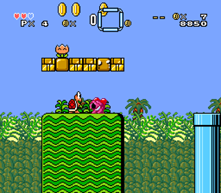 The Epic Quest Of Birdo The Pink Dinosaur - Screenshot - Gameplay (World) - 256x224