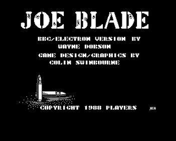 Joe Blade - Screenshot - Game Title (null) - 320x256