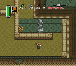 The Legend of Zelda: Secrets of the Past - Screenshot - Gameplay (World) - 256x224