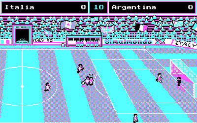 Italy '90 Soccer - Screenshot - Gameplay (null) - 320x200