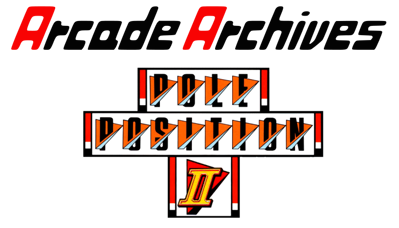 Arcade Archives: Pole Position II - Clear Logo (World) - 818x467
