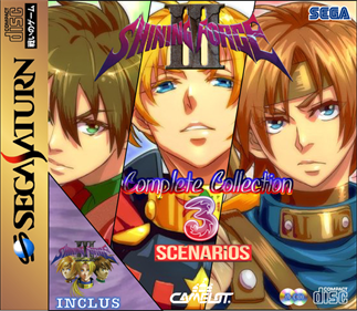 Shining Force III Collection Deluxe - Fanart - Box - Front (Japan) - 765x665
