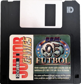 DDM Soccer 95 - Disc (Spain) - 1142x1177