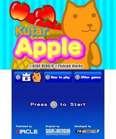 Kutar Apple  - Screenshot - Game Title (World) - 400x480