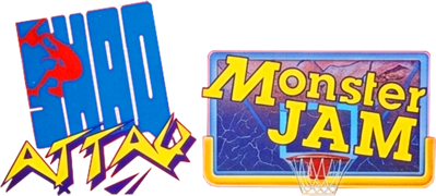Shaq Attaq: Monster Jam - Clear Logo (World) - 702x317