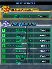 Strikers 1945 III - Screenshot - High Scores (null) - 480x640