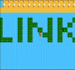 Illustration of Zelda II: The Triforce of Courage