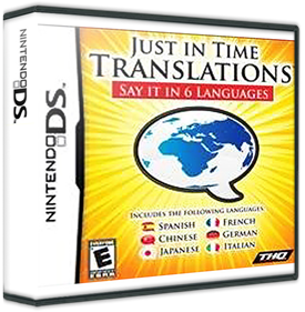Just in Time Translations: Say It in 6 Languages - Box - 3D (North America) - 587x598