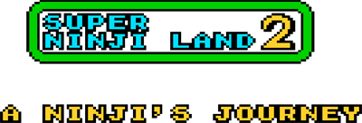 Super Ninji Land 2: A Ninji's Journey - Clear Logo (World) - 1399x476