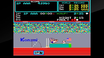 Arcade Archives TRACK & FIELD - Screenshot - Gameplay (null) - 1280x720