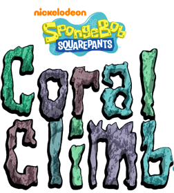 SpongeBob SquarePants: Coral Climb - Clear Logo (United States) - 388x431