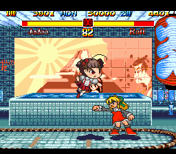 Illustration of Bishoujo Super Street Fighter II: Glamor Queen
