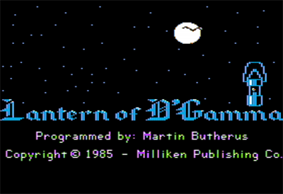 Lantern of D'Gamma - Screenshot - Game Title (null) - 560x384