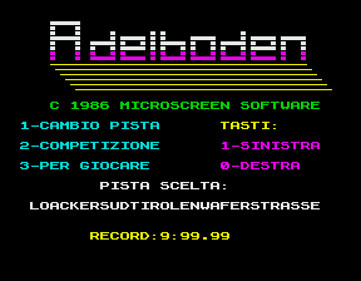 Adelboden - Screenshot - Game Select (null) - 576x448