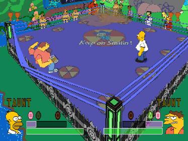 The Simpsons Wrestling - Screenshot - Gameplay (null) - 640x480