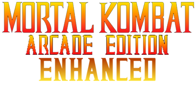 Mortal Kombat Arcade Edition Enhanced - Clear Logo (null) - 600x267
