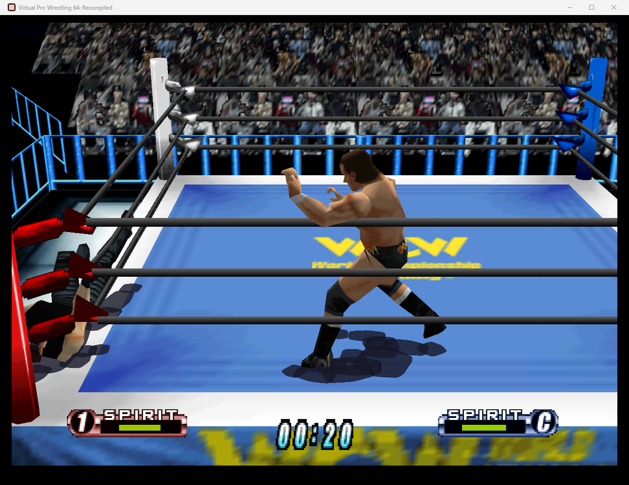 Illustration of Virtual Pro Wrestling 64: Recompiled
