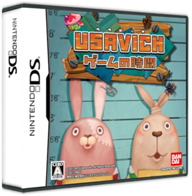 Usavich: Game no Jikan - Box - 3D (Japan) - 587x598
