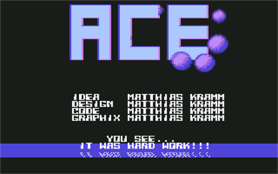 Ace (Matthias Kramm) - Screenshot - Game Title (null) - 320x200