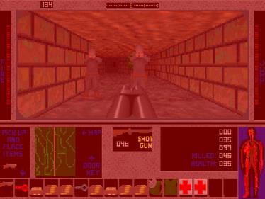 3-D Shooter 1.0 - Screenshot - Game Over (null) - 640x480