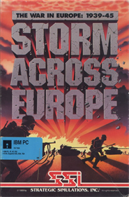Storm Across Europe: The War in Europe: 1939-45 - Box - Front (North America) - 800x1215