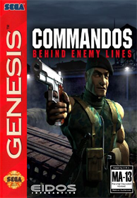 Commandos - Fanart - Box - Front (North America) - 640x923