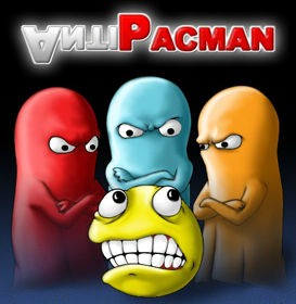 Anti Pac-Man - Screenshot - Game Title (United States) - 438x450